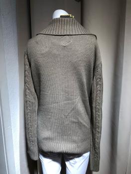 Preview: BR Strickjacke olive Gr. M