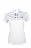 HKM Turnier Shirt Weiß/Blau