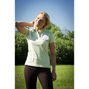 Equitheme After Riding Poloshirt Kurzarm Mind und Rose