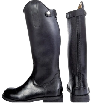 HKM Reitstiefel Cordoba Kinder Gr. 35 Höhe 36  Weite 30 cm schwarz