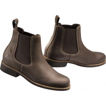 Equitheme Milano Stiefelette Nubukleder braun Gr. 39
