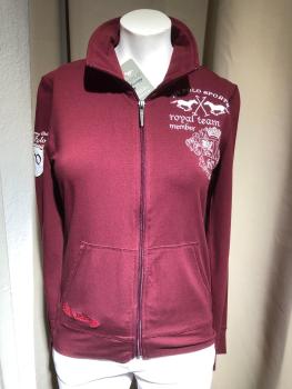 HV Polo Damen Sweatjacke Eton dunkelblau oder dunkelrot
