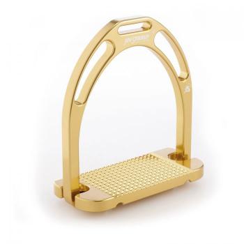 Jin Stirup Aluminium Steigbügel 12 cm Gold