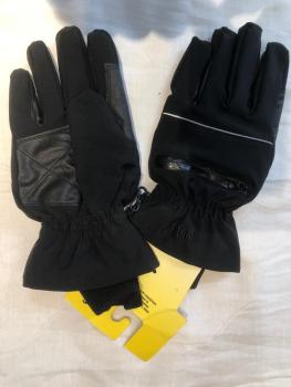 HKM Winter Softshellhandschuhe "Techno" schwarz