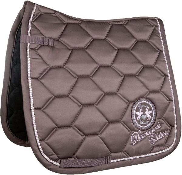 HKM Schabracke Diamonds Milky Mokka Dressur