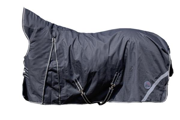 HKM Highneckdecke -Innsbruck- 1200D mit Polarfleece schwarz 125 cm und 135 cm