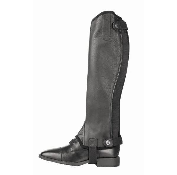 USG Reitsport Glattlederchaps "Palermo" schwarz