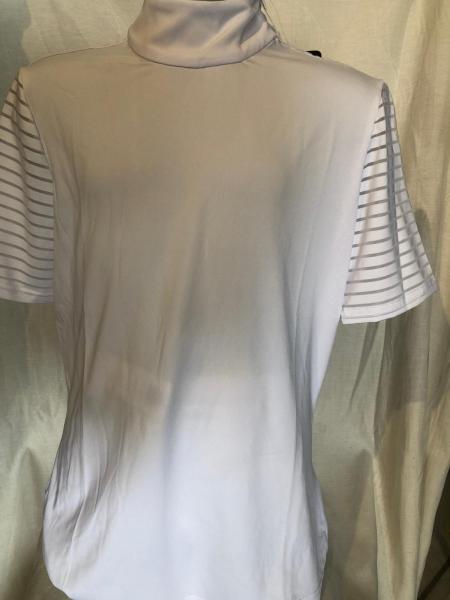 HKM Turniershirt Monaco kurzarm weiß Gr. M