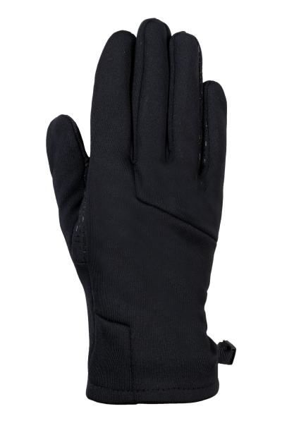 HKM Reithandschuhe -Astana- Herren Softshell schwarz