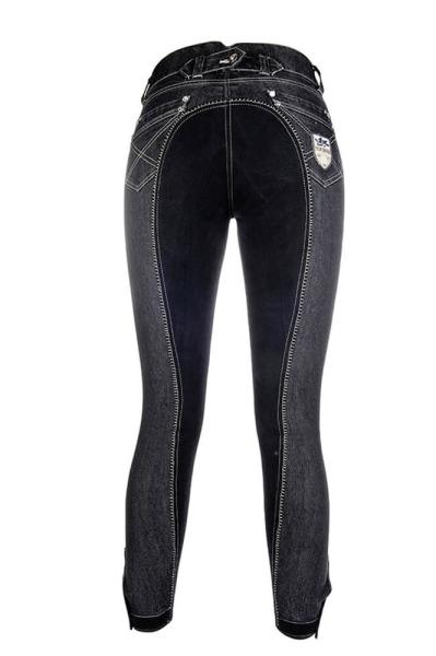 HKM Reithose -Miss Blink- 1/1 Besatz schwarz Gr. 158
