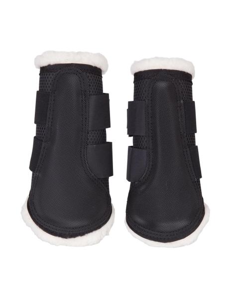 BR Gamaschen Pro Mesh mit Löffel Dressur schwarz  Gr. L