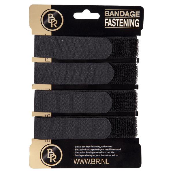 BR Bandagenklettverschlüsse 4er Set weiß oder schwarz