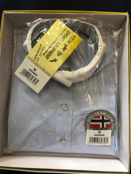 HKM Turnierbluse Damen Pro Team Kurzarm kariert Gr. XS, M