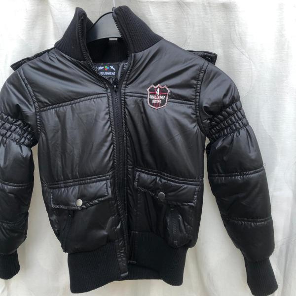 HKM Winterjacke Esbjerg schwarz Gr. 140