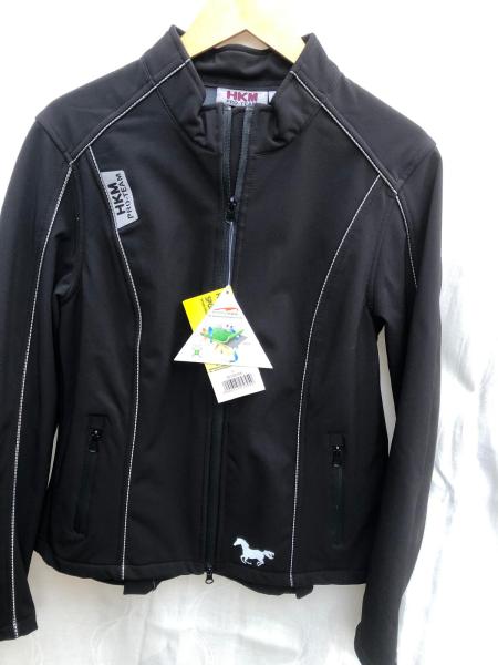 HKM Softshelljacke Pro Team schwarz Gr. L