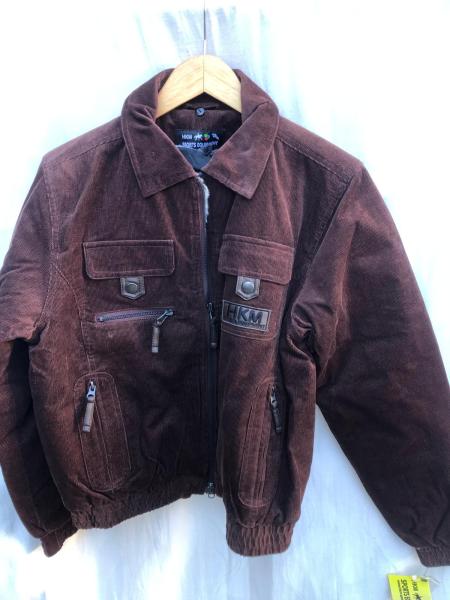 HKM Kord-Blouson dunkelbraun