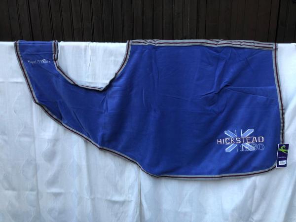 Equitheme Ausreitdecke Fleece Hickstead Mittelblau 140 cm