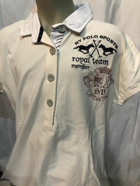 HV Polo Kurzarm Poloshirt Venado Ivory Gr. XXL