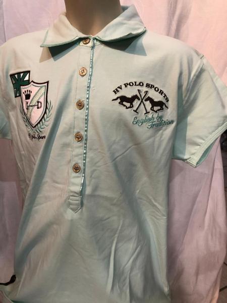 HV Polo Kurzarm Poloshirt Sykes Mint Grün Gr. XXL