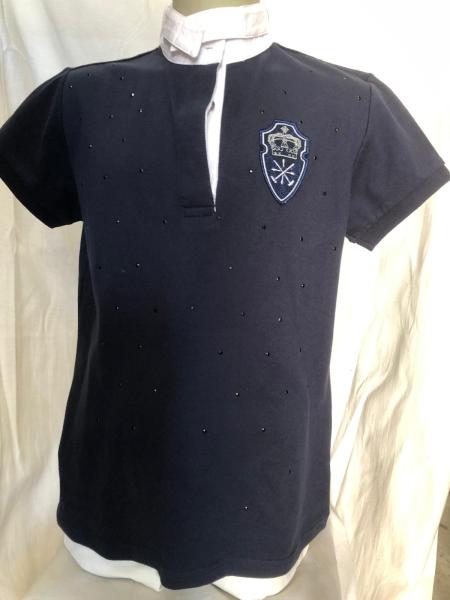 HV Polo Turniershirt Roma Navy Gr. XS , XXL