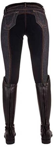 HKM Reithose Laser Country Life Vollbesatz Jeans Gr. 36