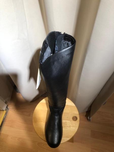 HKM Winterreitstiefel Country synth. Leder schwarz