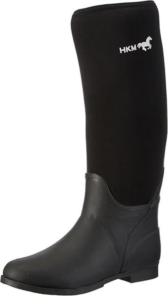 HKM Neopren-Winterstiefel Jet schwarz