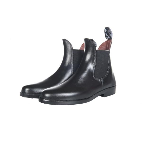HKM Jodhpurgummistiefel -soft/weit- mit Elastikeinsatz