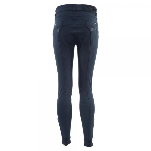 BR Reithose  Mirthe Kinder Silikon-Vollbesatz Navy Gr. 164