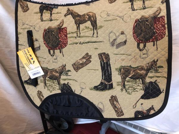 HKM Schabracke Old Style beige Vielseitigkeit
