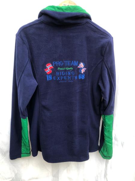 HKM Fleecejacke Pro Team dunkelblau Gr. XL