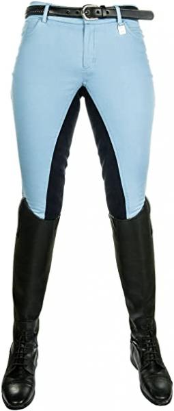 HKM Bibi & Tina Kinder Jeans-Reithose -Girls Vs. Boys Stars Gr. 152