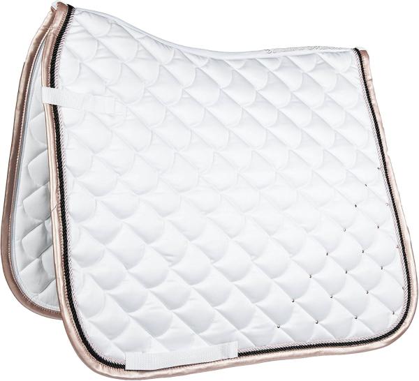 HKM Schabracke Copper Kiss weiß Dressur