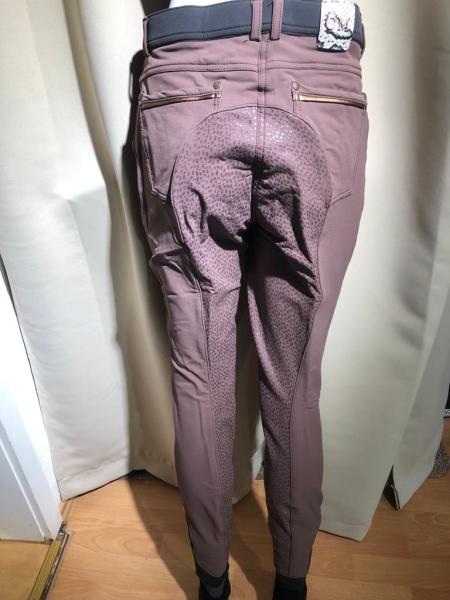 HKM Winter Reithose CM Silikon-Vollbesatz Gr. 84 Mokka