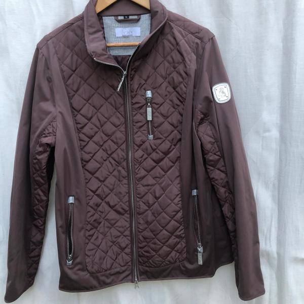 HKM Softshelljacke Soft Powder dunkelbraun Gr. XL