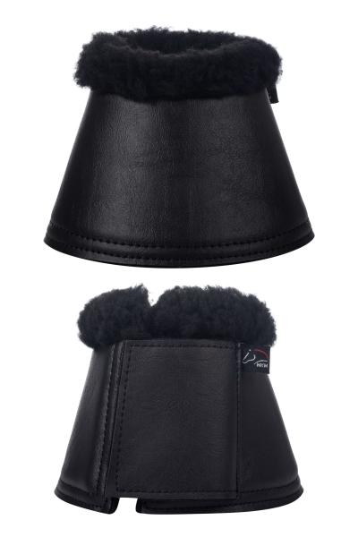 HKM Hufglocken -Comfort- mit Polsterung schwarz Gr. L