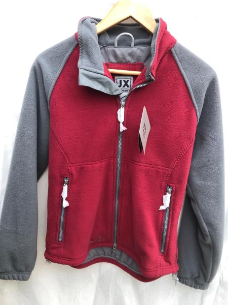 Jeantex Fleecejacke Laika Bordeaux/Grau Gr. XS