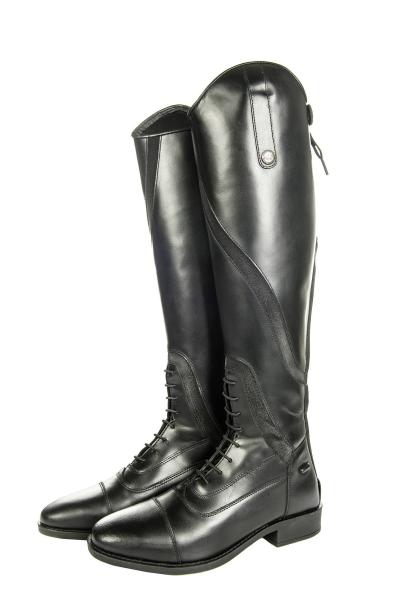 HKM Reitstiefel -Gijon-, Gr. 38 Höhe 48 cm Breite 35 cm