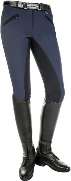 HKM Winter Softshell-Reithose -Karthingo Easy- Vollbesatz dunkelblau Gr. 176, 19