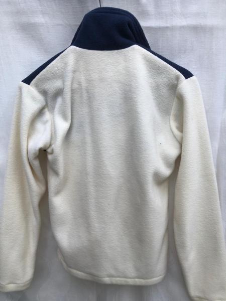 HKM Fleecejacke Creme/Blau Gr. XS
