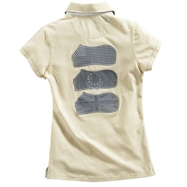 Equitheme Herren Poloshirt Rugs Cut Out