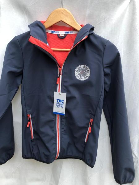 Equitheme Softshelljacke TRC85 Grau Gr. 152, 164 und 176