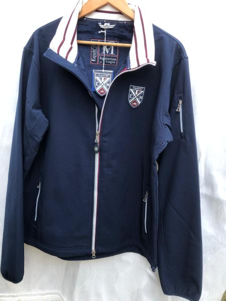 Equitheme Herren Softshelljacke dunkelblau Gr. XXL