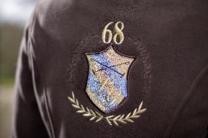 HKM Doppelfleecejacke -Roma-   hellblau Gr. L