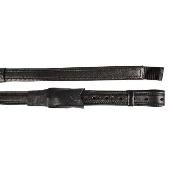HKm Dressur Steigbügelriemen Mono 70 cm schwarz