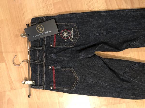 BR Jeansreithose Tynda Kniebesatz Kinder Gr. 146
