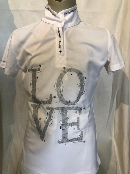 Imperial Riding Turniershirt La Fleur kurzarm Damen  Gr. XS, S