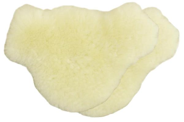 HKM Lammfell-Unterlagen für Gamaschen 4er Set