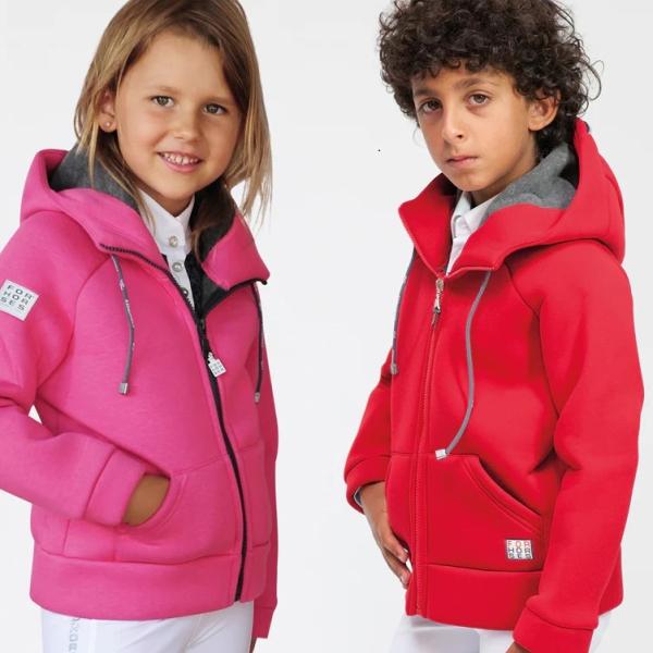 For Horses Neopren Bomberjacke Kap