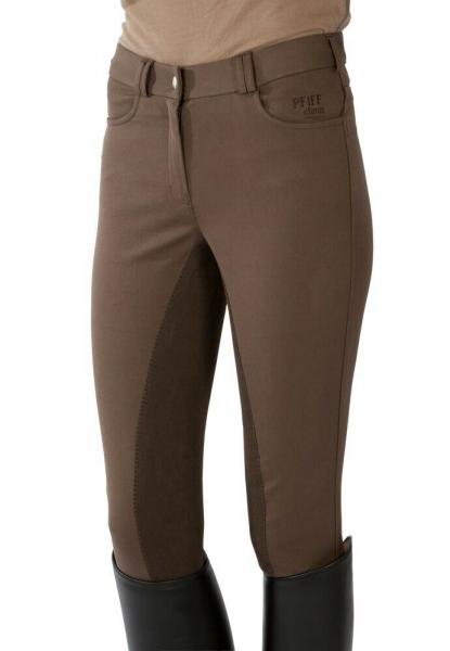 Pfiff Reithose Clima Vollbesatz Gr. 38 braun